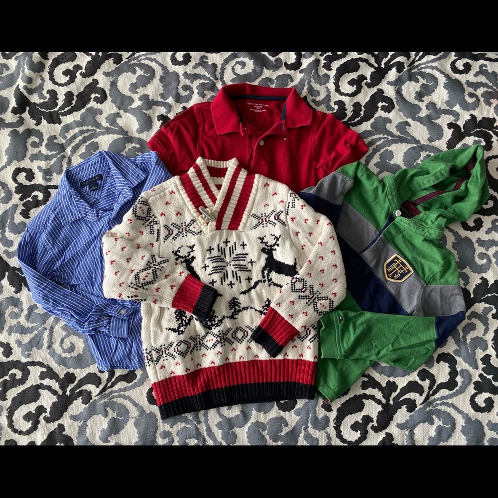 Boy’s Size 5, Tommy Hilfiger Lot of 4 Items